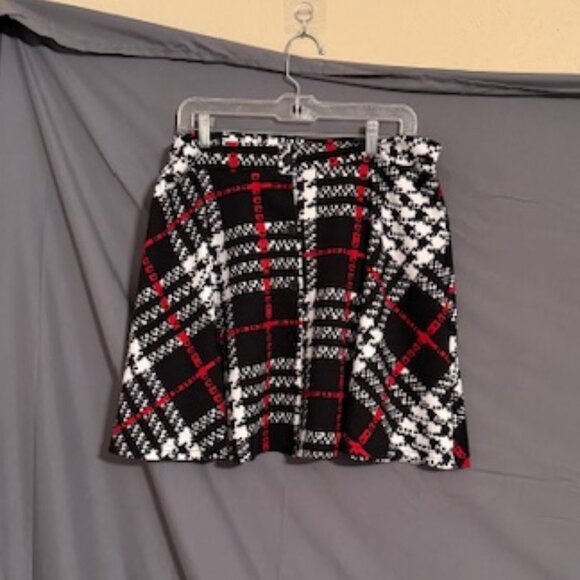 EMERY ROSE Plaid Skirt Size 1XL - Picture 1 of 3